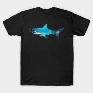 Shark Ocean Underwater - For Shark Lovers T-Shirt